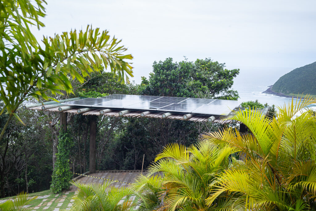 Placo solar Sóluz instalada